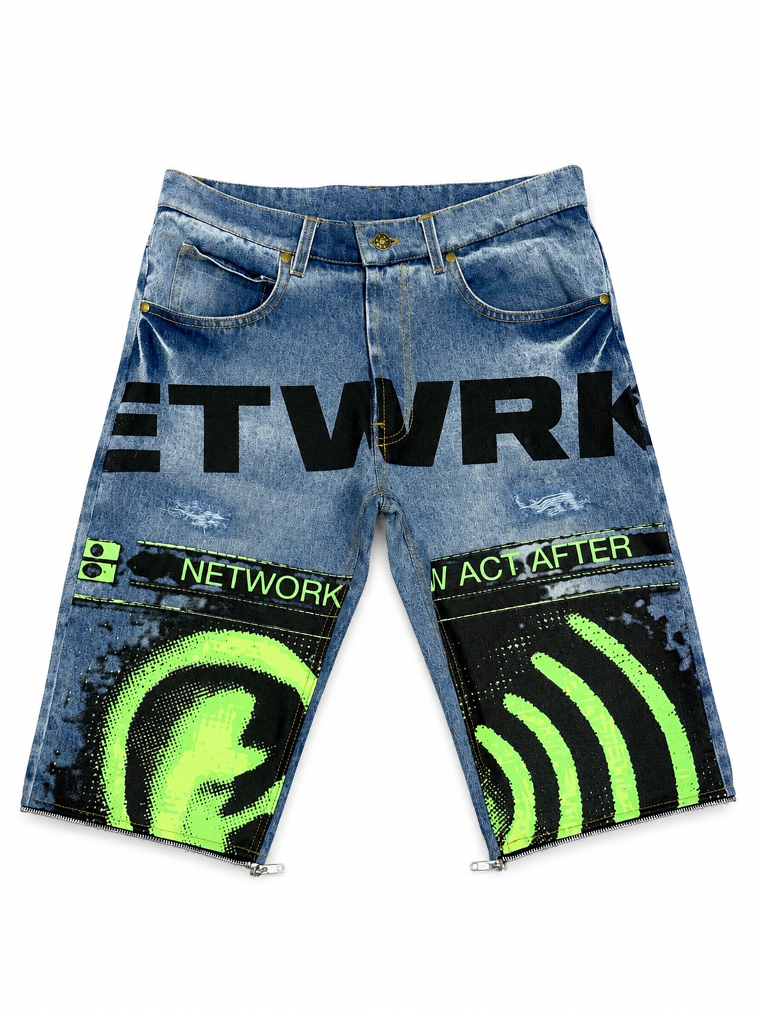 HIDDEN OUTTA SITE ADJUSTABLE DENIM