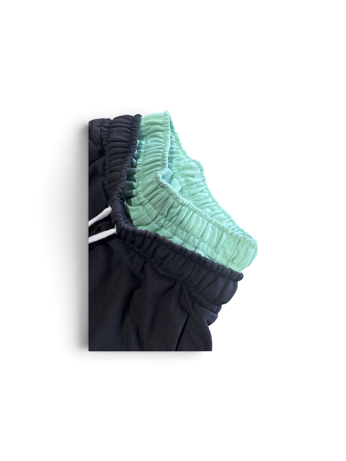 Hidden Network 3/4 Double Waisted Shorts