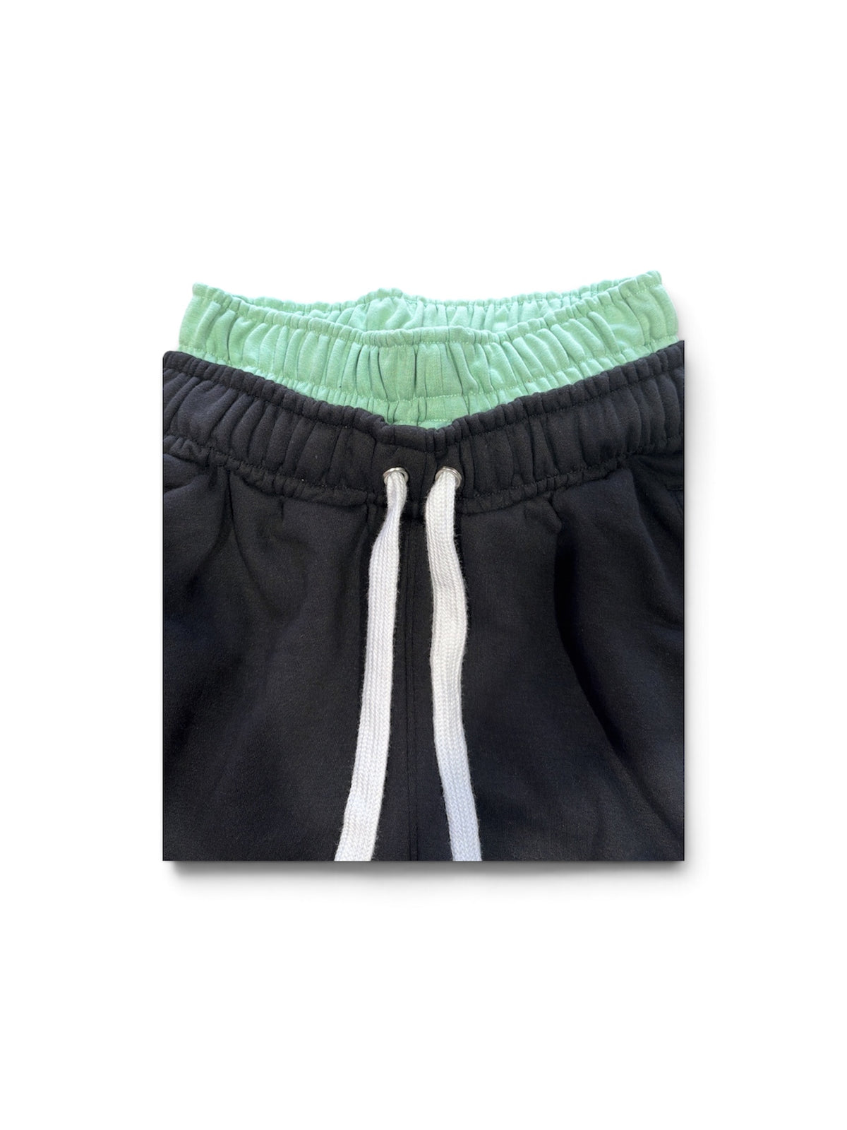 Hidden Network 3/4 Double Waisted Shorts