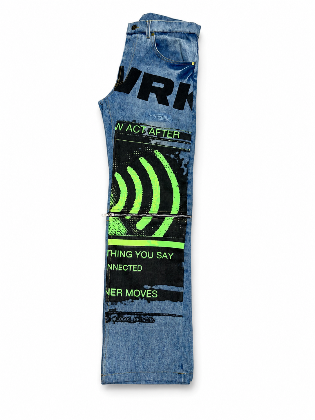 HIDDEN OUTTA SITE ADJUSTABLE DENIM