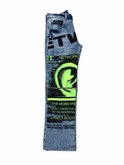 HIDDEN OUTTA SITE ADJUSTABLE DENIM