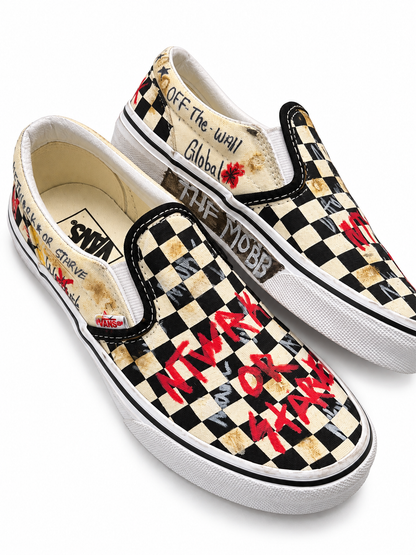 NTWRK or STARVE “Pain” slipons