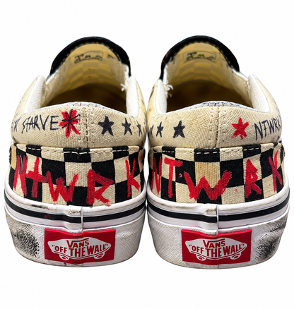 NTWRK or STARVE “Pain” slipons
