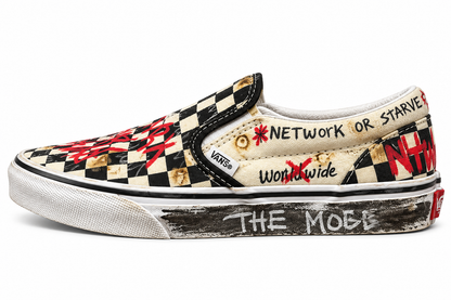 NTWRK or STARVE “Pain” slipons