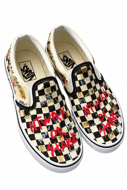 NTWRK or STARVE “Pain” slipons